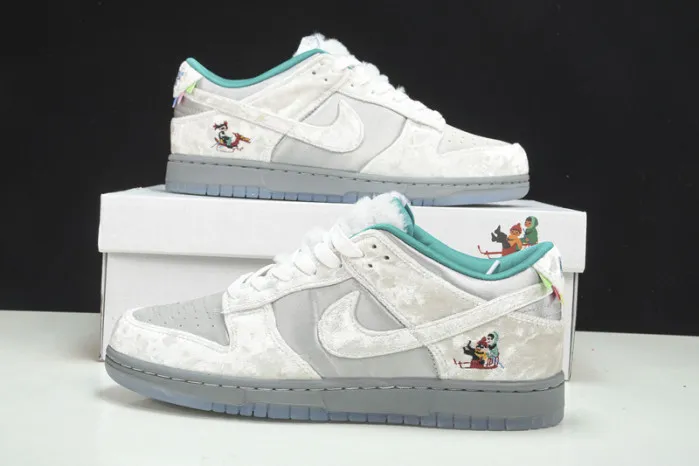 Rep nike dunk low ice do2326-001 0119