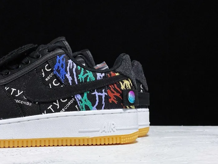 Rep travis scott x nike air force 1 astroworld black cn2405 901 0125