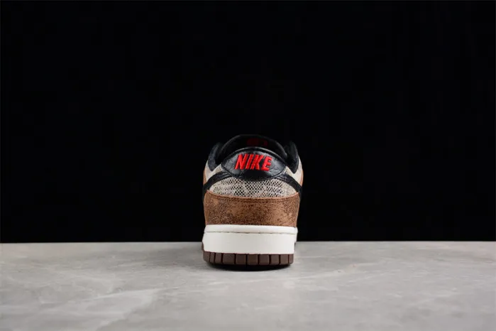 Cheap nike dunk low premium co.jp brown snakeskin fj5434-120 0124