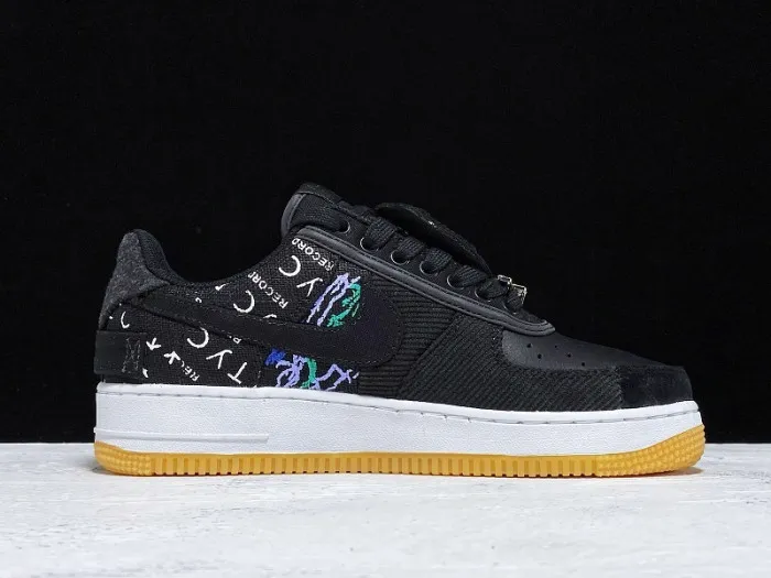 Rep travis scott x nike air force 1 astroworld black cn2405 901 0125