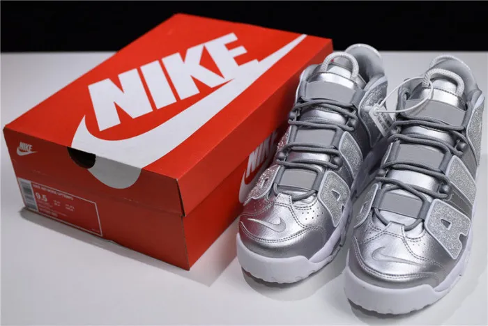 Reps nike air more uptempo metallic silver 917593-003 0125