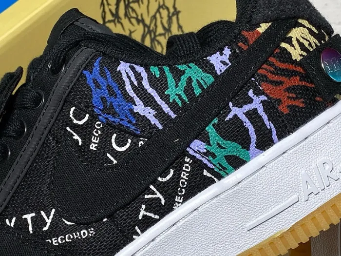 Rep travis scott x nike air force 1 astroworld black cn2405 901 0125