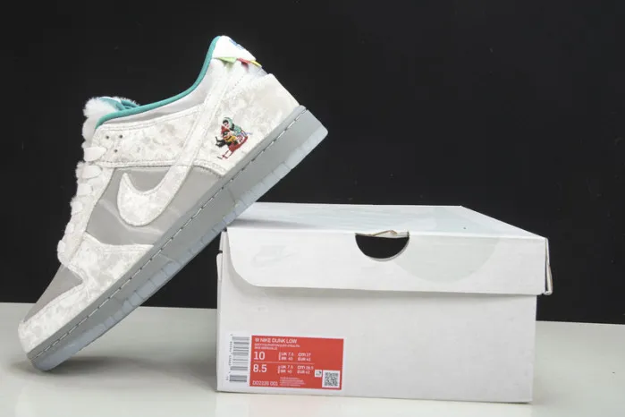 Rep nike dunk low ice do2326-001 0119