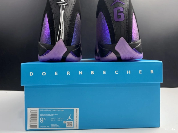 Reps jordan retro 14 doernbecher air cv2469-001 0217