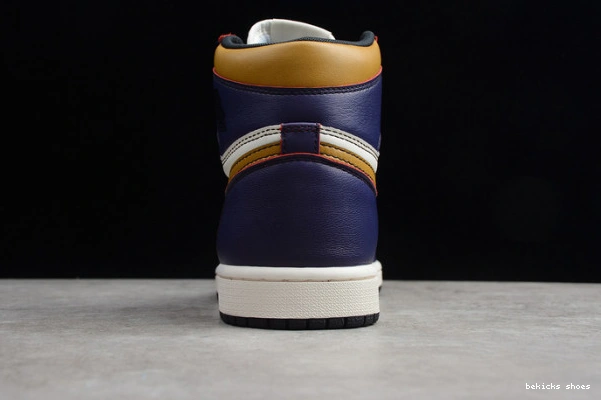 Rep jordan chicago air 1 sb lakers nike cd6578-507 0210