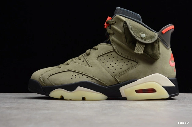 Cheap cactus jordan olive 6 cn1084-200 medium travis jack scott air 0212