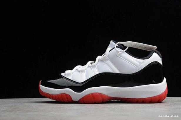 Cheap jordan low av2187-160 bred 11 air white 0226