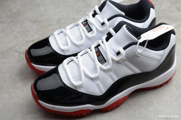 Cheap jordan low av2187-160 bred 11 air white 0226