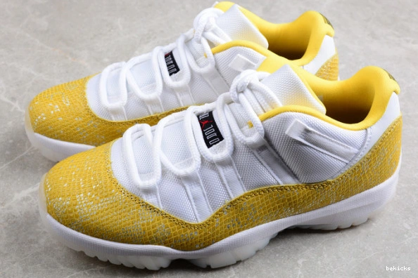 Cheap snakeskin” low ah7860-107 air 11 jordan “yellow 0215