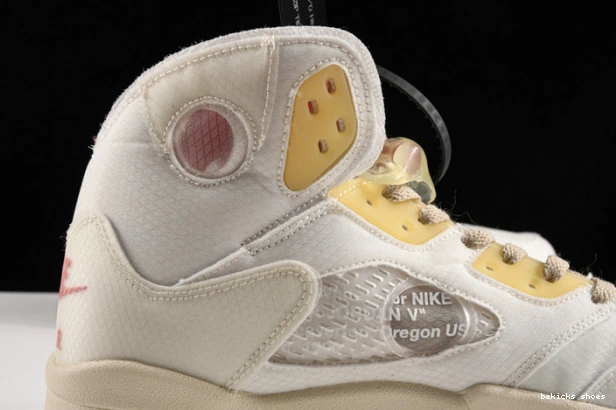 Rep ct8480-002 jordan ofw 5 ice air cream colorway 0228