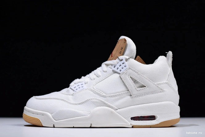 Cheap jordan 4 air ''white'' levi''s ao2571-100 x 0220