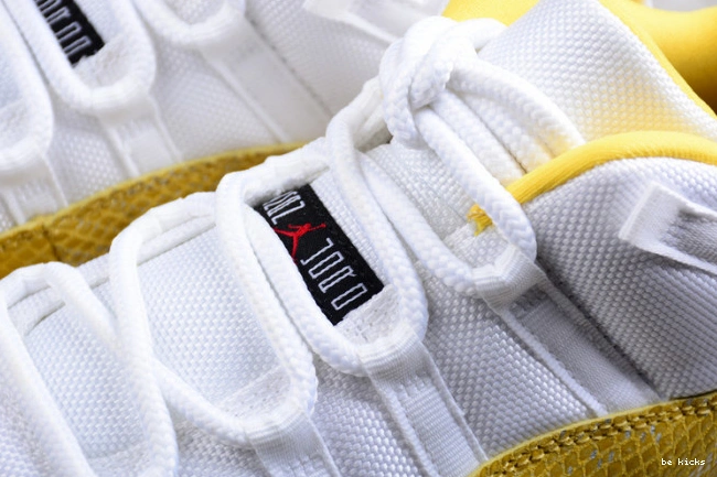 Reps 11 air jordan “yellow ah7860-107 snakeskin” low 0209