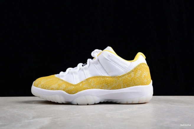 Cheap snakeskin” low ah7860-107 air 11 jordan “yellow 0215