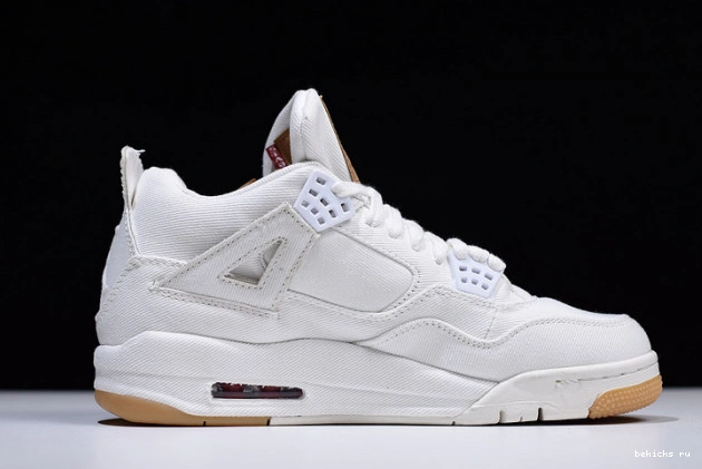 Cheap jordan 4 air ''white'' levi''s ao2571-100 x 0220