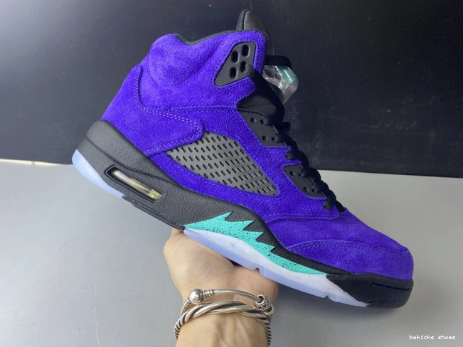 Rep jordan air 136027-500 5 grape alternate 0226