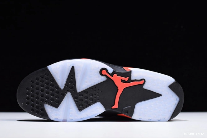 Cheap retro air jordan infrared 6 384664-060 black 0223