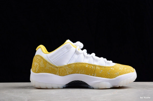 Reps 11 air jordan “yellow ah7860-107 snakeskin” low 0209