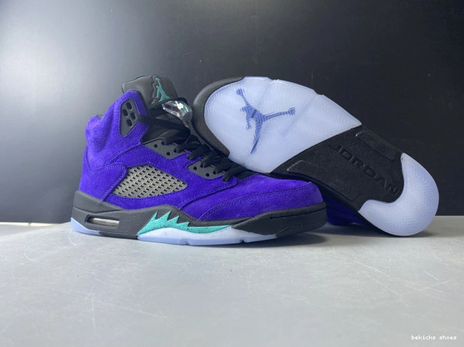 Rep jordan air 136027-500 5 grape alternate 0226