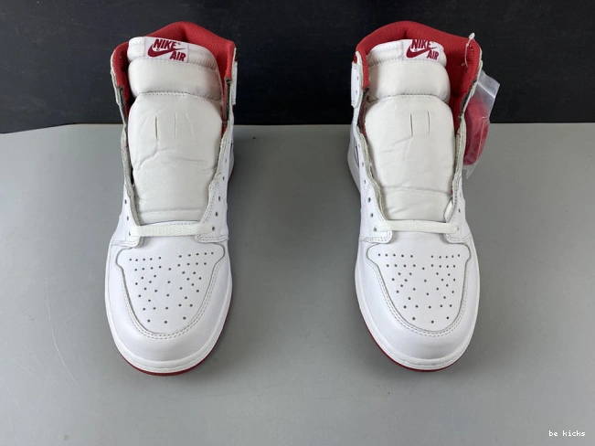 Reps retro jordan 555088-103 og “metallic high air 1 red” 0218