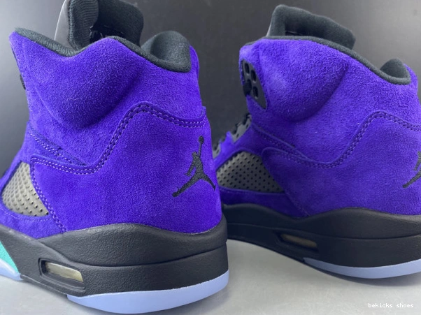 Rep jordan air 136027-500 5 grape alternate 0226