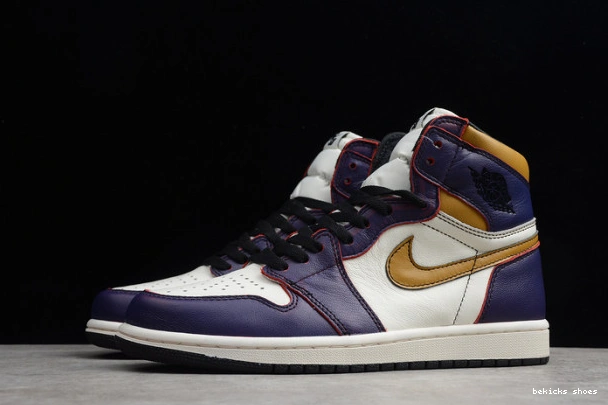 Rep jordan chicago air 1 sb lakers nike cd6578-507 0210