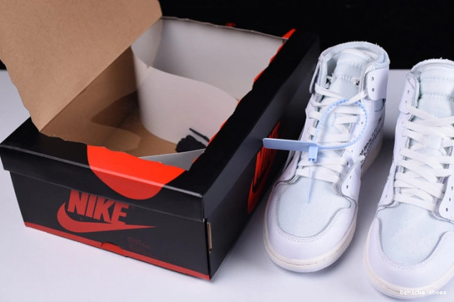 Cheap air aq0818-100 jordan 1 retro ofw white high 0223