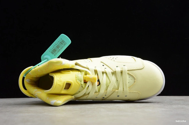 Reps 6 dynamic yellow retro 543390-800 jordan (gs) air floral 0214