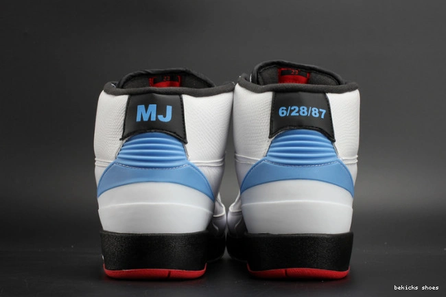 Rep mens retro air jordan unc“alumni” 2 917360-105 0211