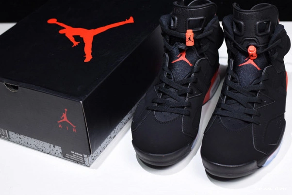 Cheap retro air jordan infrared 6 384664-060 black 0223