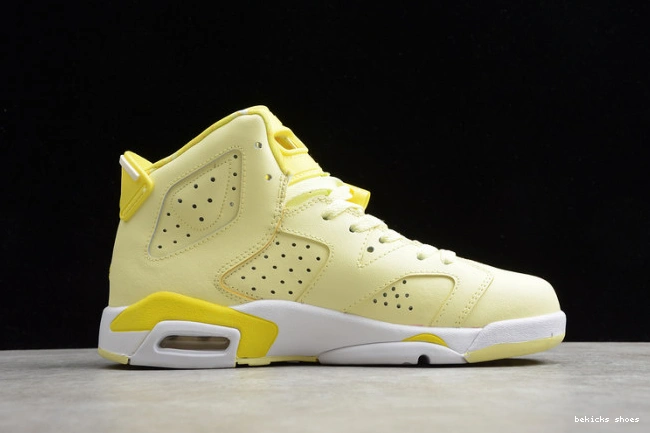 Reps air retro 6 jordan floral (gs) 543390-800 dynamic yellow 0216