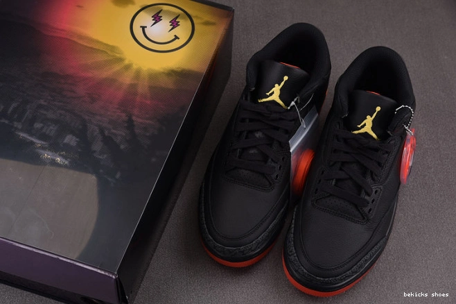 Reps balvin air x jordan black j fn0344-001 3 0222