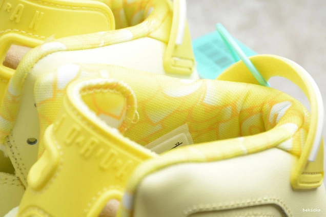 Reps 6 dynamic yellow retro 543390-800 jordan (gs) air floral 0214