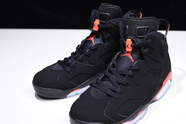 Cheap retro air jordan infrared 6 384664-060 black 0223