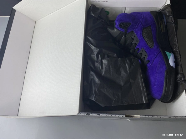 Rep jordan air 136027-500 5 grape alternate 0226