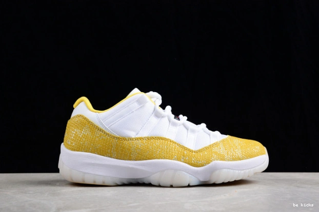 Reps 11 air jordan “yellow ah7860-107 snakeskin” low 0209