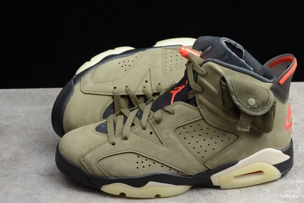 Cheap cactus jordan olive 6 cn1084-200 medium travis jack scott air 0212