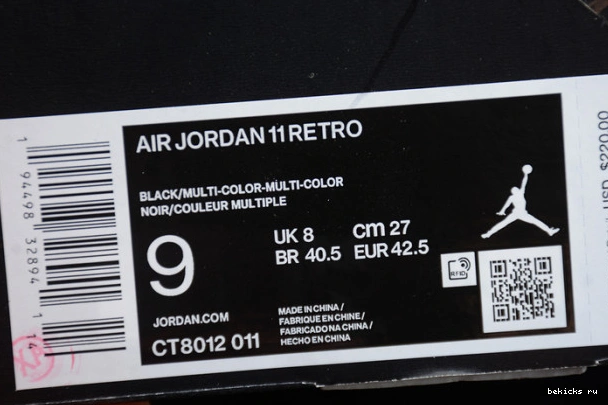 Reps anniversary” air “25th ct8012-011 jordan 11 retro 0215