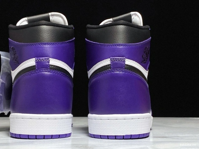 Rep aj1 court 1 jordan 555088-500 purple white air 0207