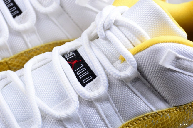 Cheap snakeskin” low ah7860-107 air 11 jordan “yellow 0215