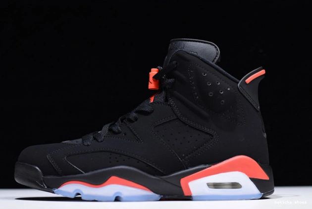 Cheap retro air jordan infrared 6 384664-060 black 0223