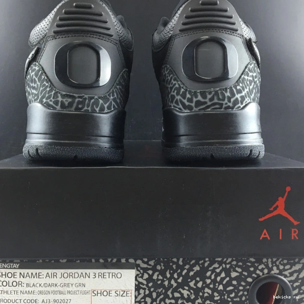 Reps aj3-902027 retro oregon jordan duck air 3 0310