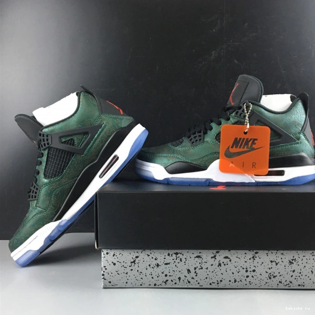 Cheap jordan 4 laser green air aj4-1043515 0308