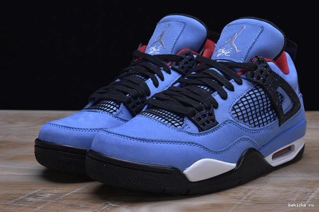 Rep x 308497-406 scott travis “houston air blue jordan oilers” 4 university 0310