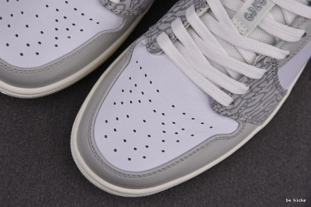 Rep air elephant prm dh4269-100 grey smoke jordan low 1 0318