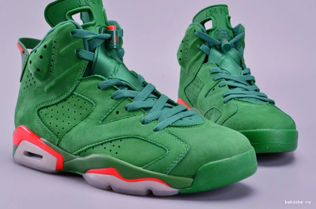 Reps aj5986-335 green 6 air g8rd 