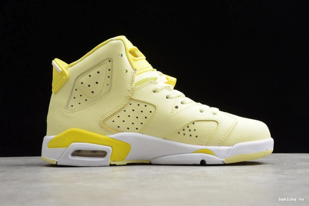 Cheap air (gs) dynamic floral jordan yellow 6 543390-800 retro 0314