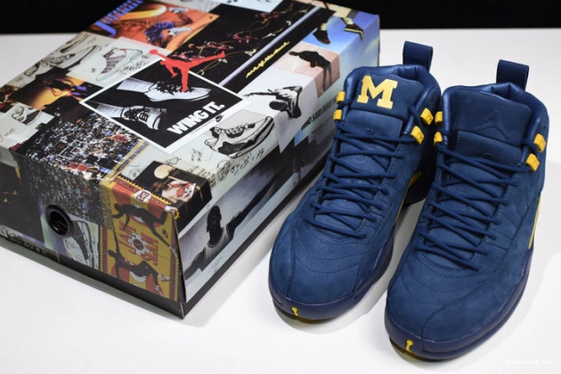 Rep bq3180-407 air michigan jordan 12 0307