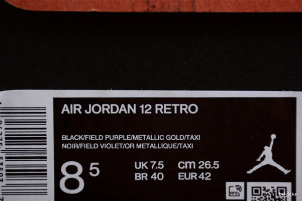 Cheap 12 “field air purple” jordan ct8013-057 0319