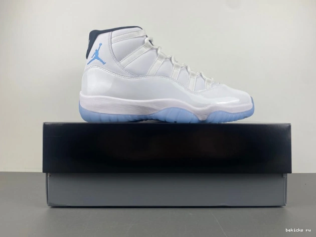 Reps ct8012-104 air 11 jordan “legend blue” 0312