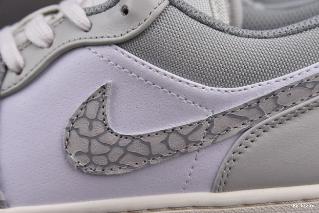 Rep air elephant prm dh4269-100 grey smoke jordan low 1 0318